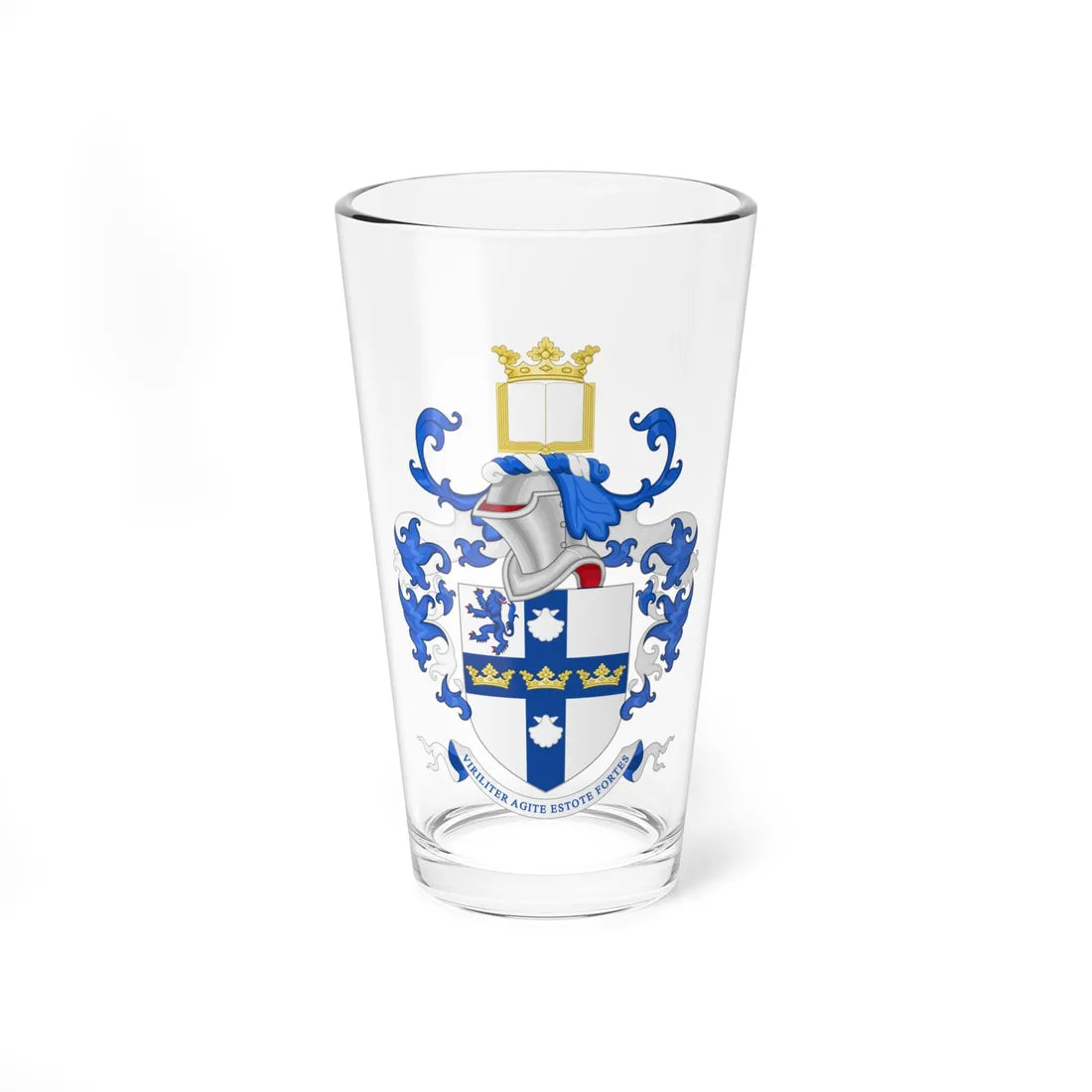 Coat of Arms of Culford School (England) (Coat of Arms) Pint Glass 16oz 16oz - Go Mug Yourself