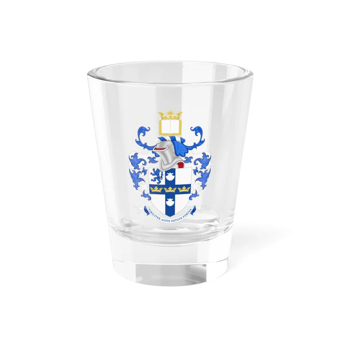 Coat of Arms of Culford School (England) (Coat of Arms) Shot Glass 1.5oz 1.5oz - Go Mug Yourself