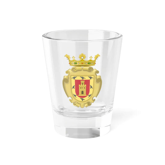 Coat of Arms of Cusco Colonial (Peru) (Coat of Arms) Shot Glass 1.5oz 1.5oz - Go Mug Yourself