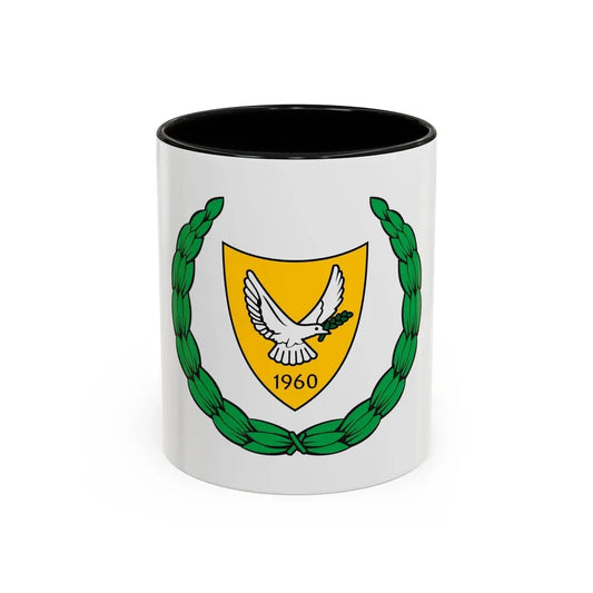 Coat of arms of Cyprus 2 - Accent Coffee Mug 11oz Black - Go Mug Yourself