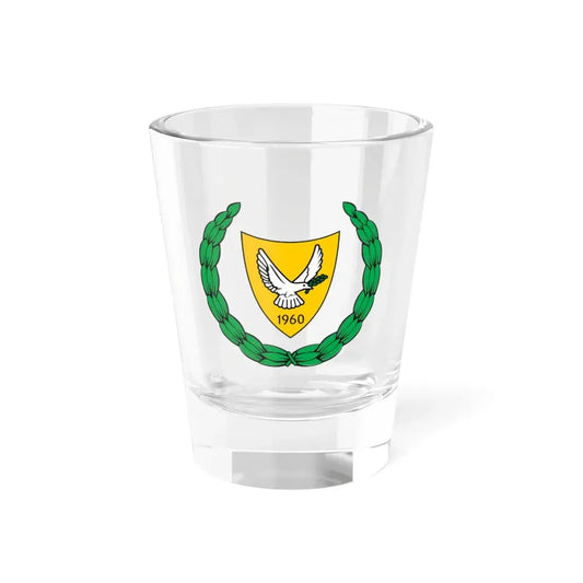 Coat of arms of Cyprus 2 - Shot Glass 1.5oz 1.5oz - Go Mug Yourself