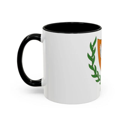 Coat of arms of Cyprus (2006) - Accent Coffee Mug - Go Mug Yourself