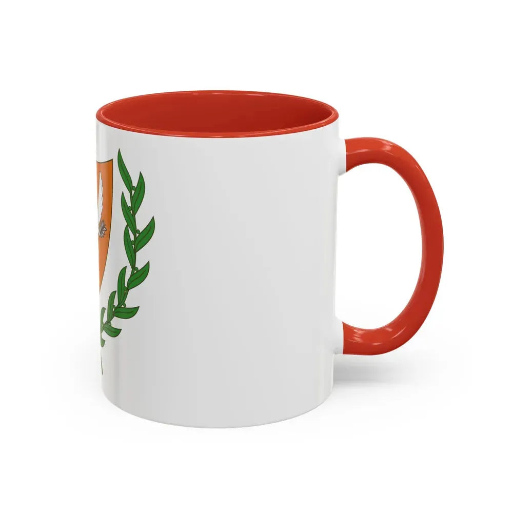 Coat of arms of Cyprus (2006) - Accent Coffee Mug - Go Mug Yourself