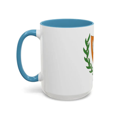 Coat of arms of Cyprus (2006) - Accent Coffee Mug - Go Mug Yourself
