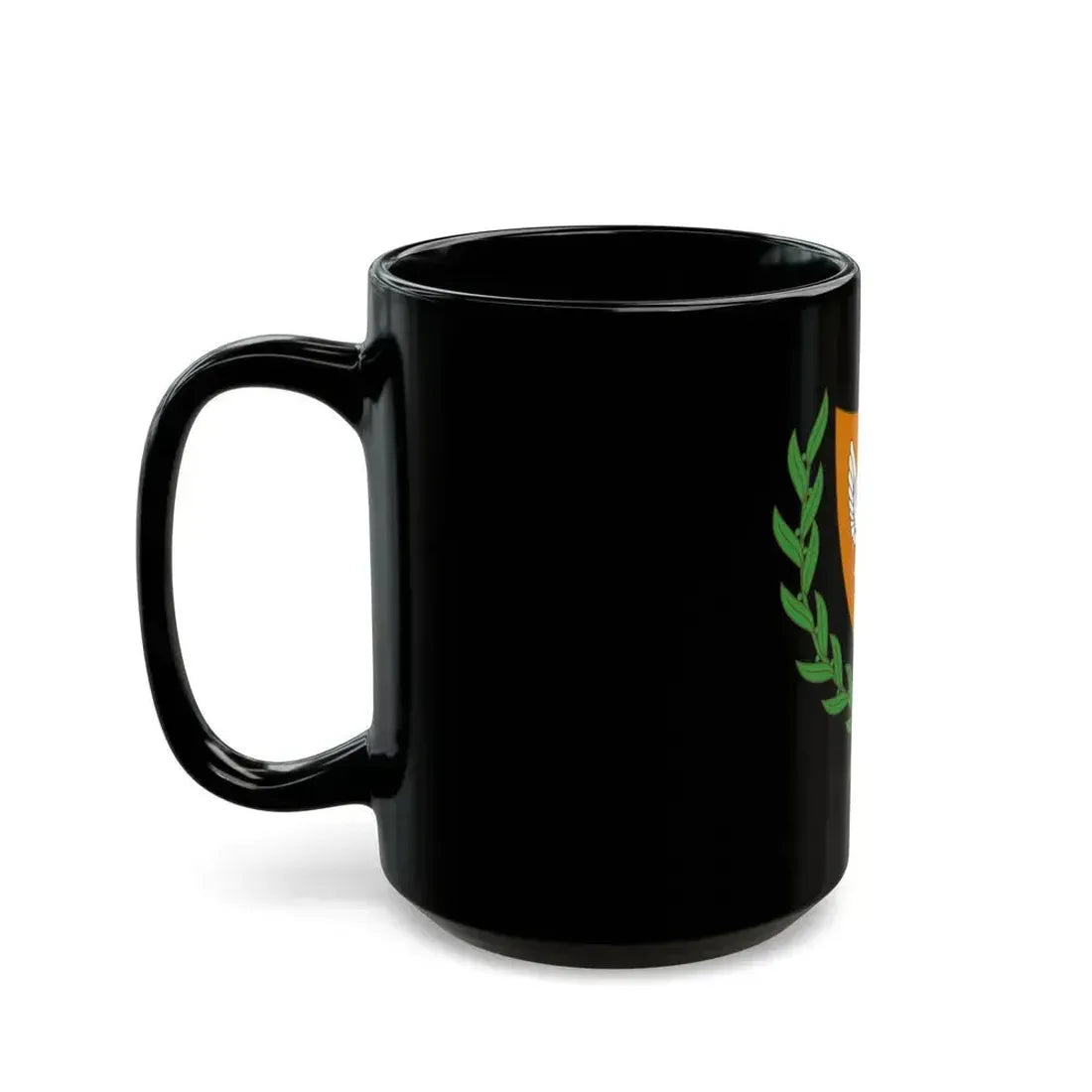 Coat of arms of Cyprus (2006) - Black Coffee Mug - Go Mug Yourself