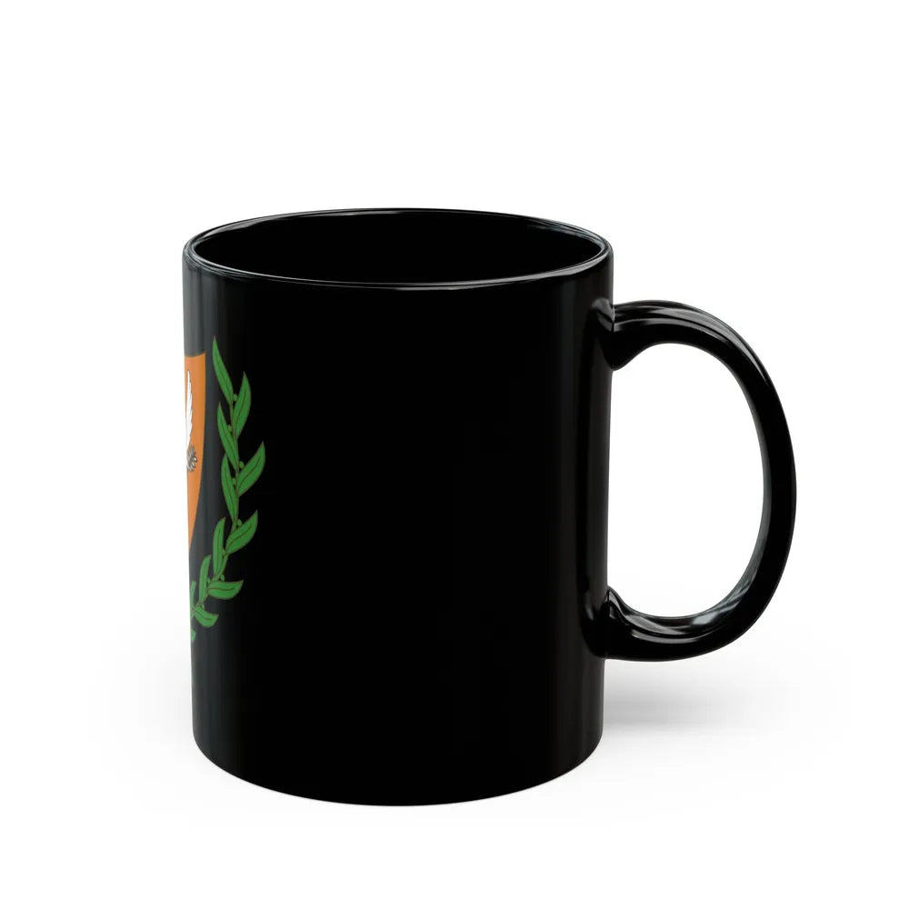 Coat of arms of Cyprus (2006) - Black Coffee Mug-Go Mug Yourself