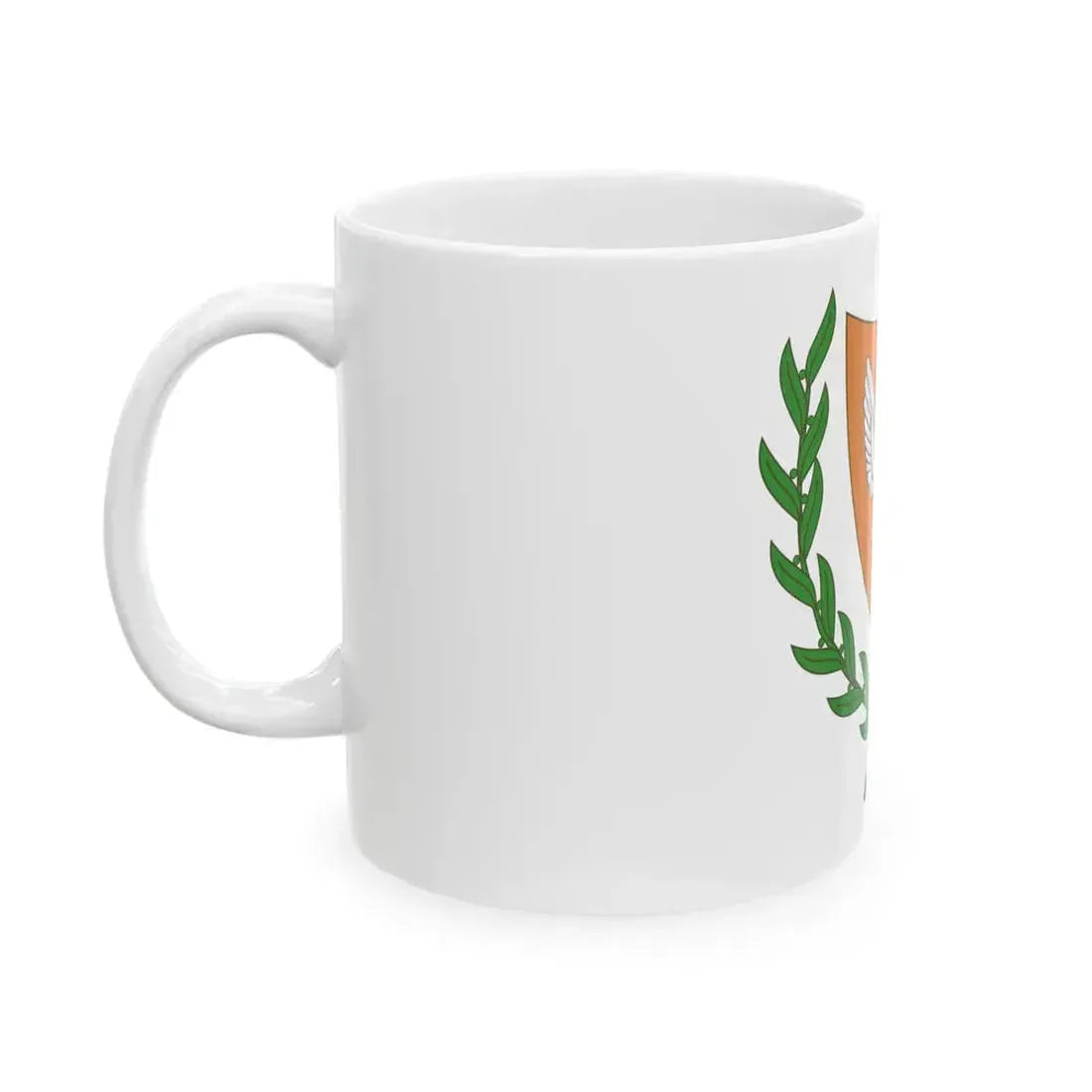 Coat of arms of Cyprus (2006) - White Coffee Mug - Go Mug Yourself