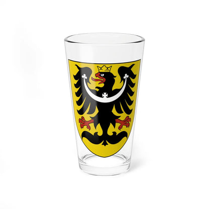 Coat of Arms of Czech Silesia (Denmark) (Coat of Arms) Pint Glass 16oz 16oz - Go Mug Yourself