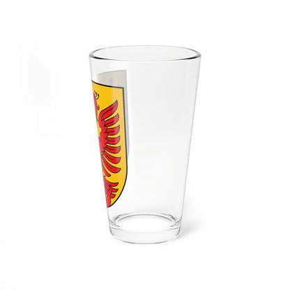 Coat of Arms of Dagda (Latvia) (Coat of Arms) Pint Glass 16oz - Go Mug Yourself