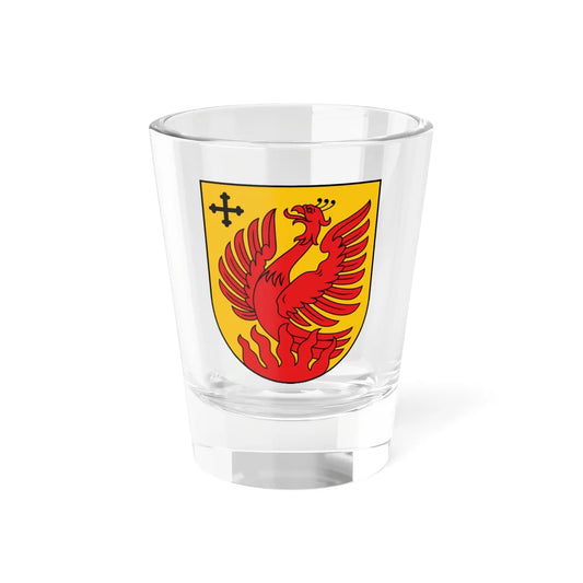 Coat of Arms of Dagda (Latvia) (Coat of Arms) Shot Glass 1.5oz 1.5oz - Go Mug Yourself