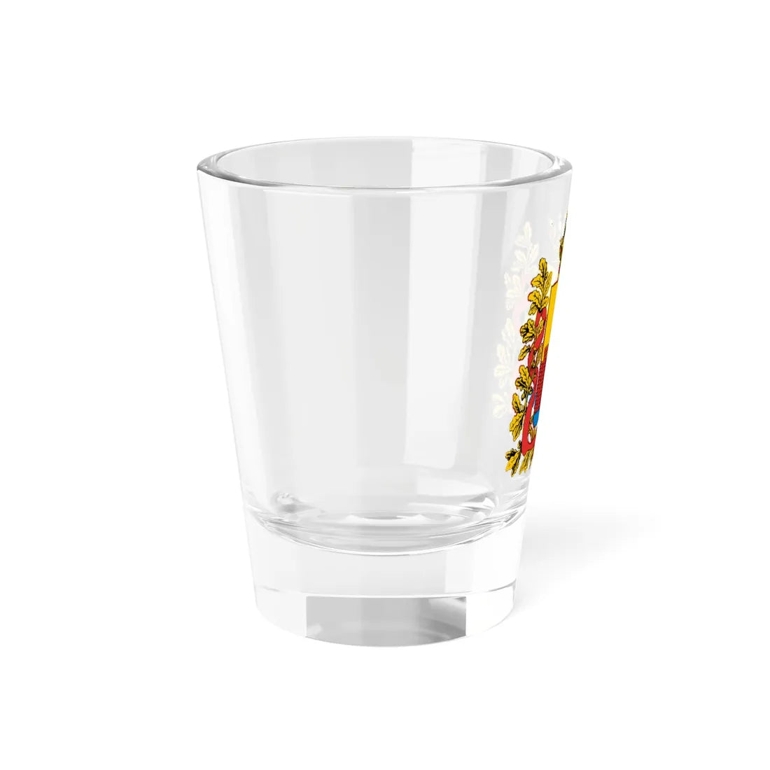 Coat of arms of Dagestan Oblast 1878 (Russia) (Coat of Arms) Shot Glass 1.5oz - Go Mug Yourself