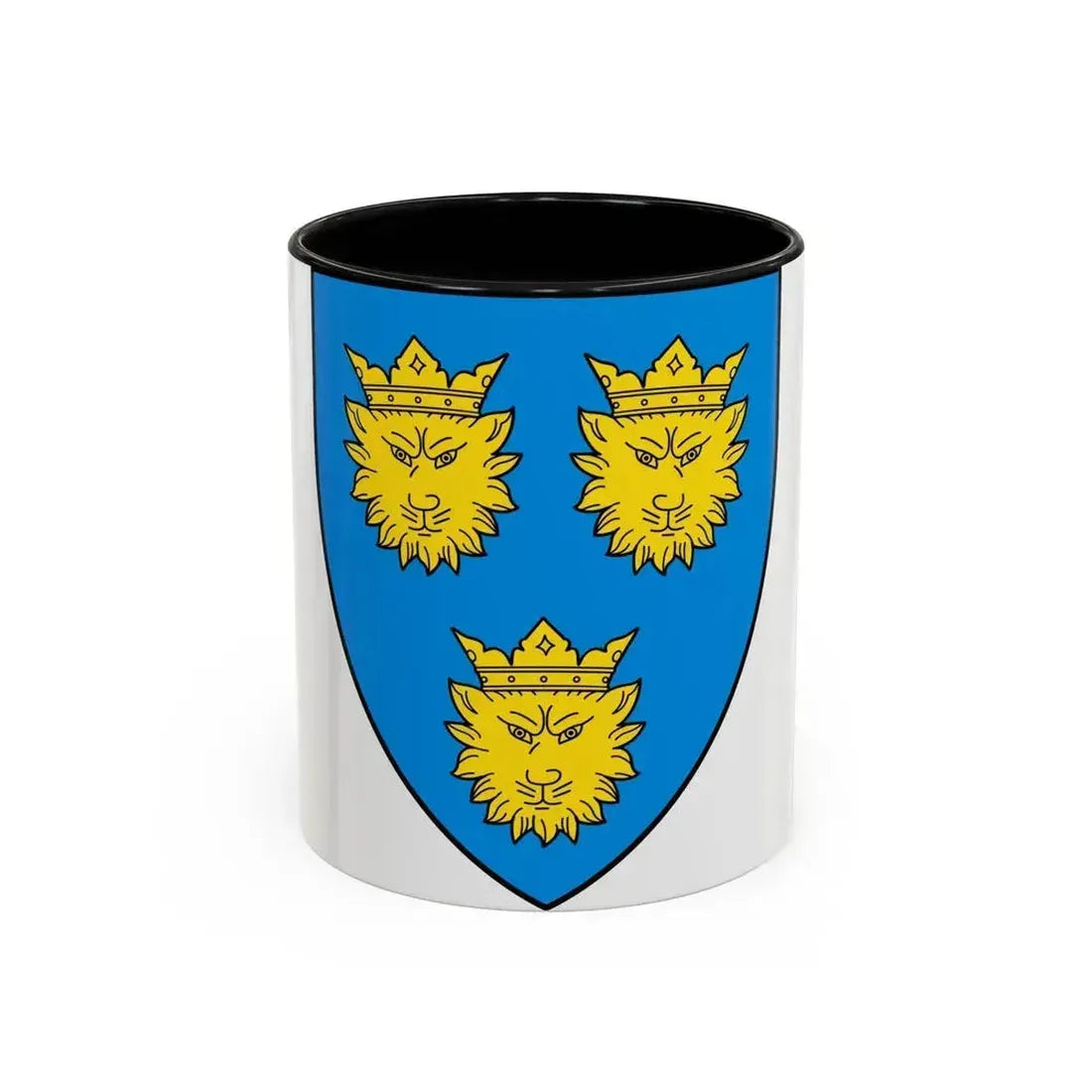 Coat of Arms of Dalmatia - Accent Coffee Mug 11oz Black - Go Mug Yourself