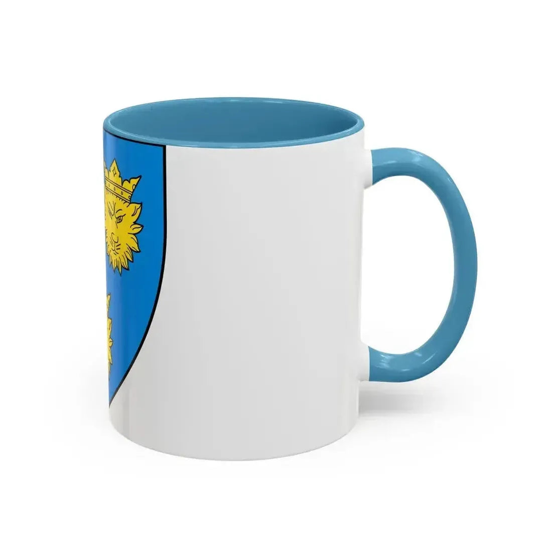 Coat of Arms of Dalmatia - Accent Coffee Mug - Go Mug Yourself