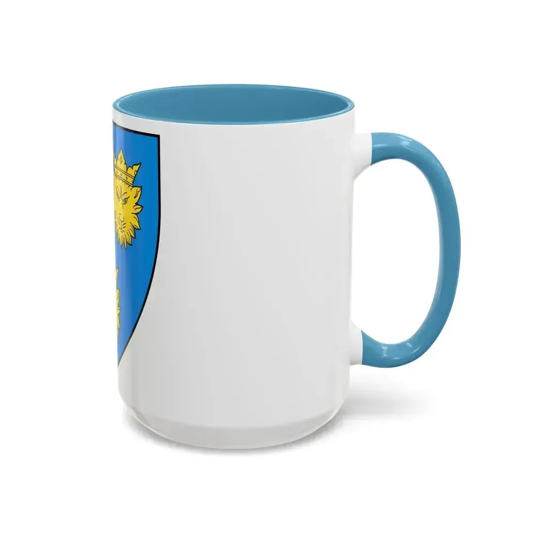 Coat of Arms of Dalmatia - Accent Coffee Mug - Go Mug Yourself