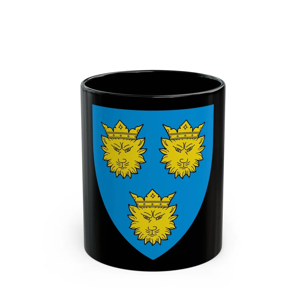 Coat of Arms of Dalmatia - Black Coffee Mug-11oz-Go Mug Yourself