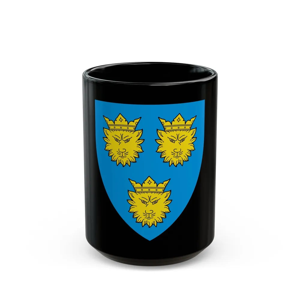 Coat of Arms of Dalmatia - Black Coffee Mug-15oz-Go Mug Yourself