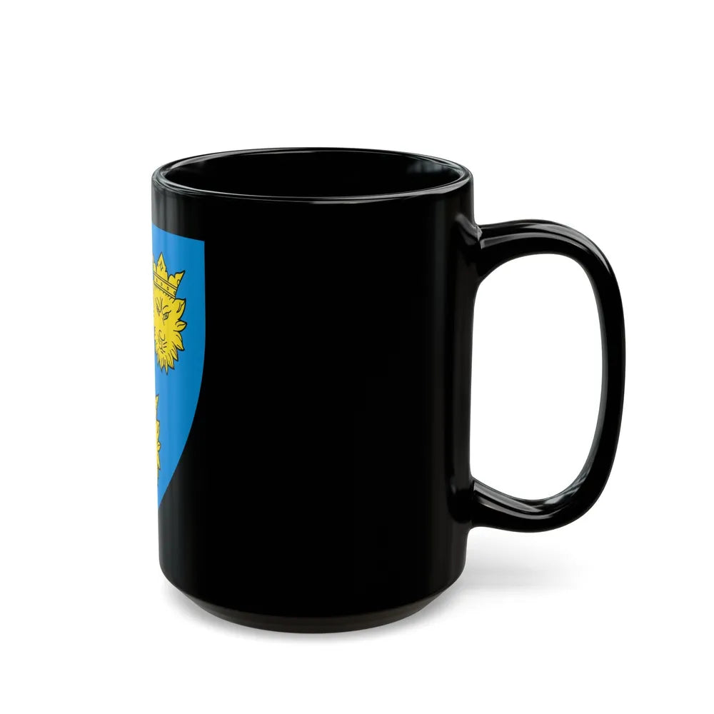 Coat of Arms of Dalmatia - Black Coffee Mug-Go Mug Yourself