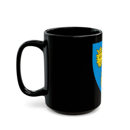 Coat of Arms of Dalmatia - Black Coffee Mug-Go Mug Yourself