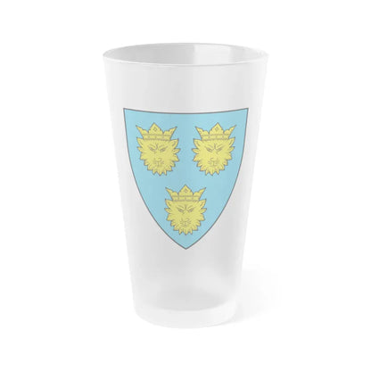 Coat of Arms of Dalmatia - Frosted Pint Glass 16oz Default Title - Go Mug Yourself