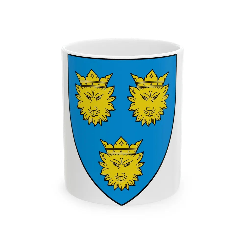 Coat of Arms of Dalmatia - White Coffee Mug-11oz-Go Mug Yourself