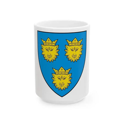 Coat of Arms of Dalmatia - White Coffee Mug 15oz - Go Mug Yourself