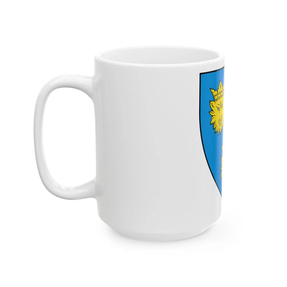 Coat of Arms of Dalmatia - White Coffee Mug-Go Mug Yourself