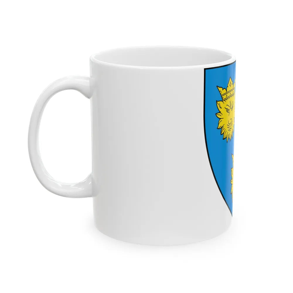 Coat of Arms of Dalmatia - White Coffee Mug-Go Mug Yourself