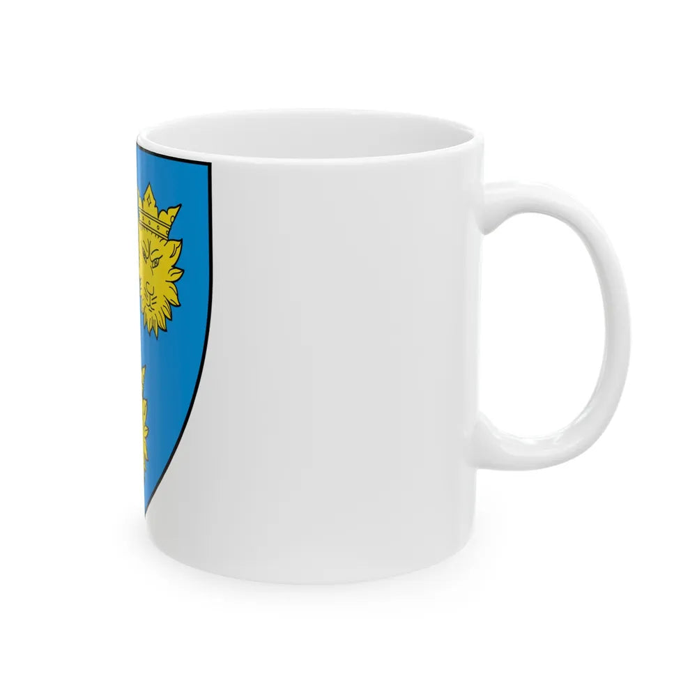 Coat of Arms of Dalmatia - White Coffee Mug-Go Mug Yourself