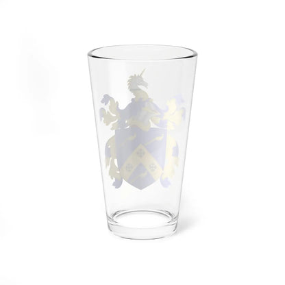 Coat of Arms of Daniel D. Tompkins (United States) (Coat of Arms) Pint Glass 16oz - Go Mug Yourself