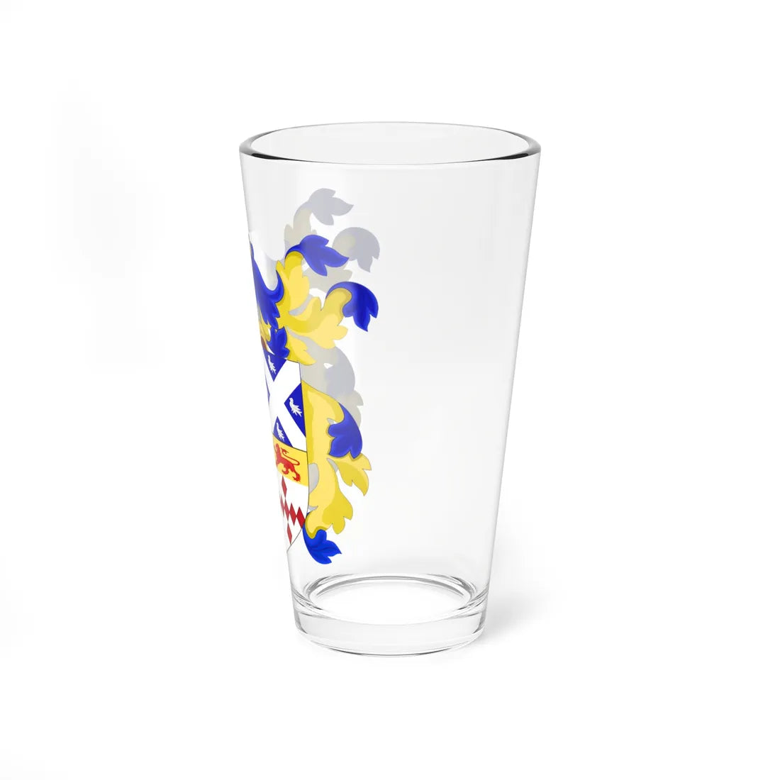 Coat of Arms of Daniel Dulaney (United States) (Coat of Arms) Pint Glass 16oz - Go Mug Yourself