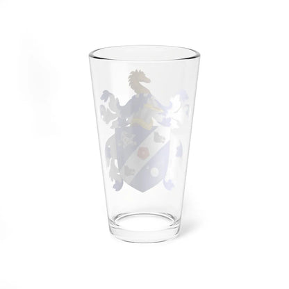 Coat of Arms of Daniel Webster (United States) (Coat of Arms) Pint Glass 16oz - Go Mug Yourself