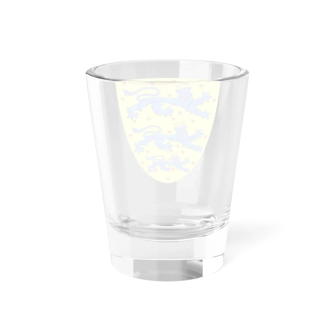 Coat of arms of Danish shield 14c (Denmark) (Coat of Arms) Shot Glass 1.5oz - Go Mug Yourself