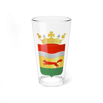 Coat of arms of Dantumadeel (Netherlands) (Coat of Arms) Pint Glass 16oz 16oz - Go Mug Yourself