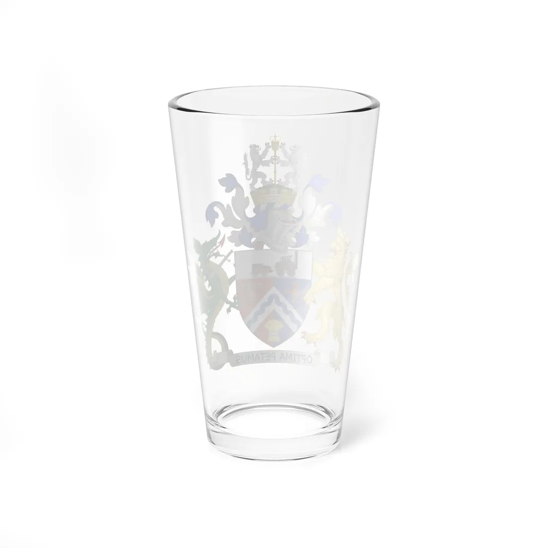 Coat of Arms of Darlington Borough Council (England) (Coat of Arms) Pint Glass 16oz - Go Mug Yourself