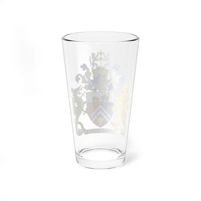 Coat of Arms of Darlington Borough Council (England) (Coat of Arms) Pint Glass 16oz - Go Mug Yourself