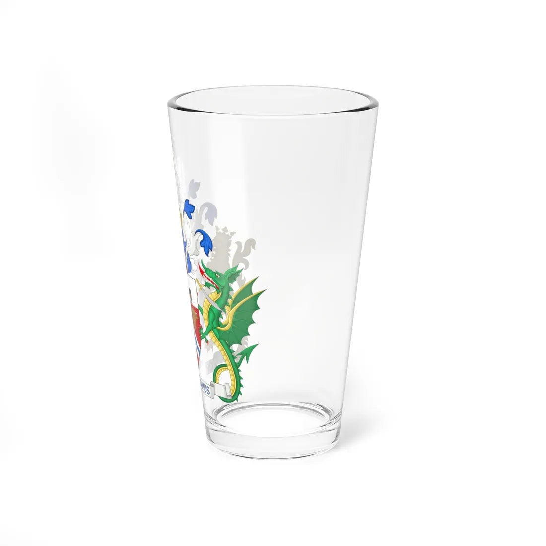 Coat of Arms of Darlington Borough Council (England) (Coat of Arms) Pint Glass 16oz - Go Mug Yourself