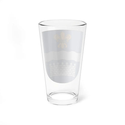 Coat of arms of Daugavpils (Latvia) (Coat of Arms) Pint Glass 16oz - Go Mug Yourself