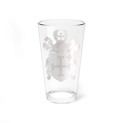 Coat of Arms of David Brearley (United States) (Coat of Arms) Pint Glass 16oz - Go Mug Yourself