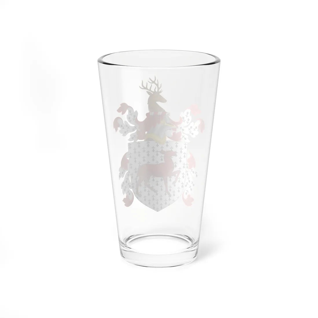 Coat of Arms of David Cowell (United States) (Coat of Arms) Pint Glass 16oz - Go Mug Yourself