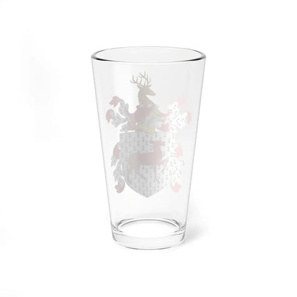 Coat of Arms of David Cowell (United States) (Coat of Arms) Pint Glass 16oz - Go Mug Yourself