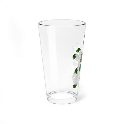 Coat of Arms of David G. Burnet (United States) (Coat of Arms) Pint Glass 16oz - Go Mug Yourself