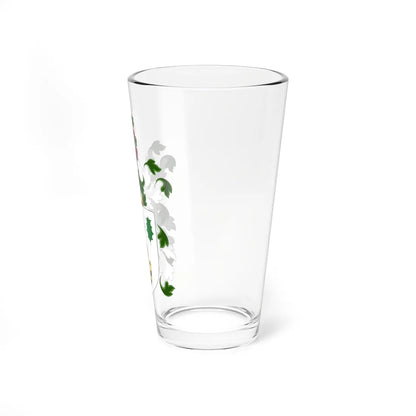 Coat of Arms of David G. Burnet (United States) (Coat of Arms) Pint Glass 16oz - Go Mug Yourself