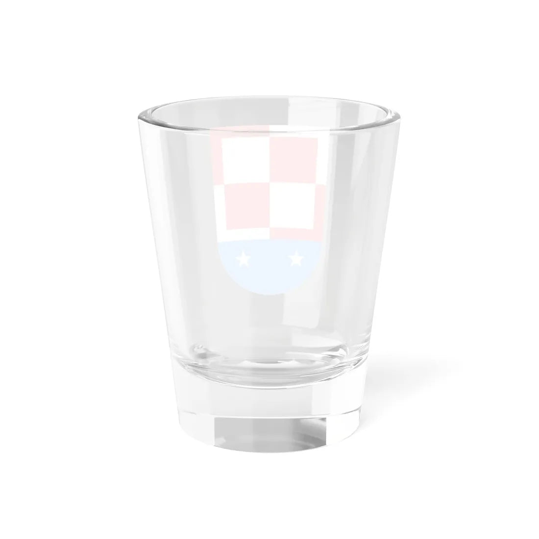 Coat of arms of Dęblin 1974-1993 (Poland) (Coat of Arms) Shot Glass 1.5oz - Go Mug Yourself