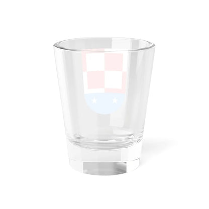 Coat of arms of Dęblin 1974-1993 (Poland) (Coat of Arms) Shot Glass 1.5oz - Go Mug Yourself