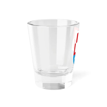 Coat of arms of Dęblin 1974-1993 (Poland) (Coat of Arms) Shot Glass 1.5oz - Go Mug Yourself