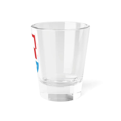 Coat of arms of Dęblin 1974-1993 (Poland) (Coat of Arms) Shot Glass 1.5oz - Go Mug Yourself