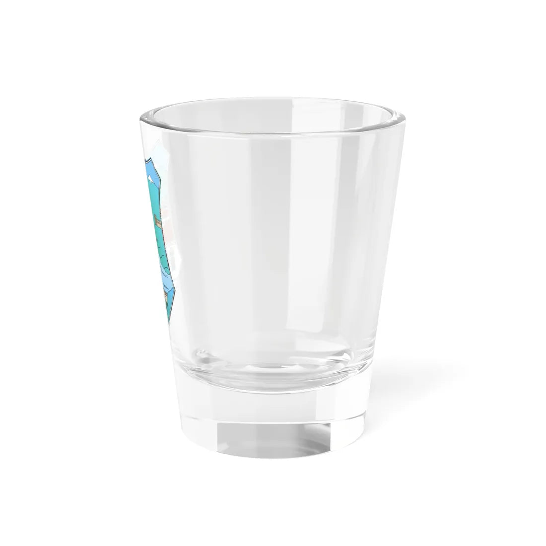 Coat of arms of Debar Municipality (North Macedonia) (Coat of Arms) Shot Glass 1.5oz - Go Mug Yourself