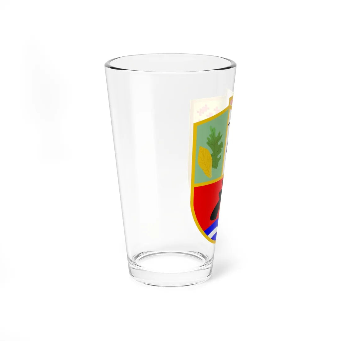 Coat of arms of Demir Hisar Municipality Macedonia (North Macedonia) (Coat of Arms) Pint Glass 16oz - Go Mug Yourself
