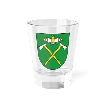 Coat of Arms of Demänovská Dolina (Slovakia) (Coat of Arms) Shot Glass 1.5oz 1.5oz - Go Mug Yourself
