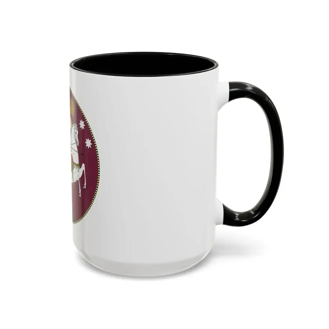 Coat of Arms of Democratic Republic of Georgia - Accent Coffee Mug - Go Mug Yourself